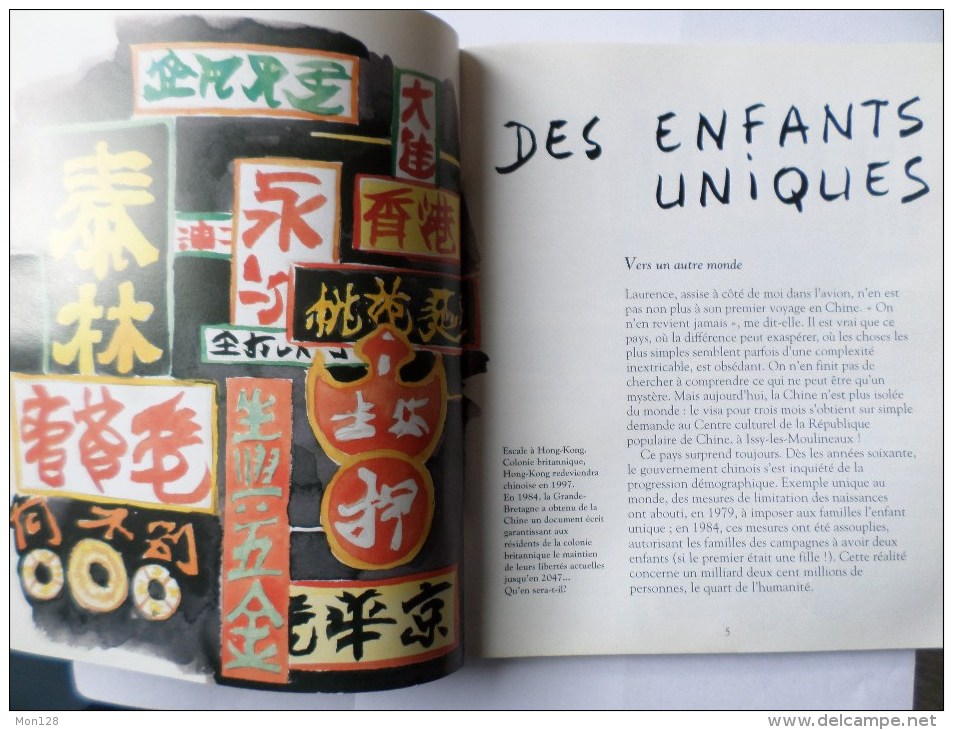 LES ENFANTS DE LA CHINE - CARNETS DU MONDE - ALBIN MICHEL - JEUNESSE - 1992 - Bibliothèque De La Jeunesse