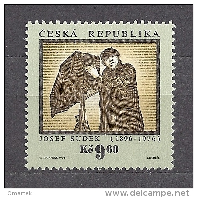 Czech Republic  Tschechische Republik  1996 MNH **Mi  103 Sc 2981 Yv 102 Josef Sudek  Czech Photograph. - Unused Stamps