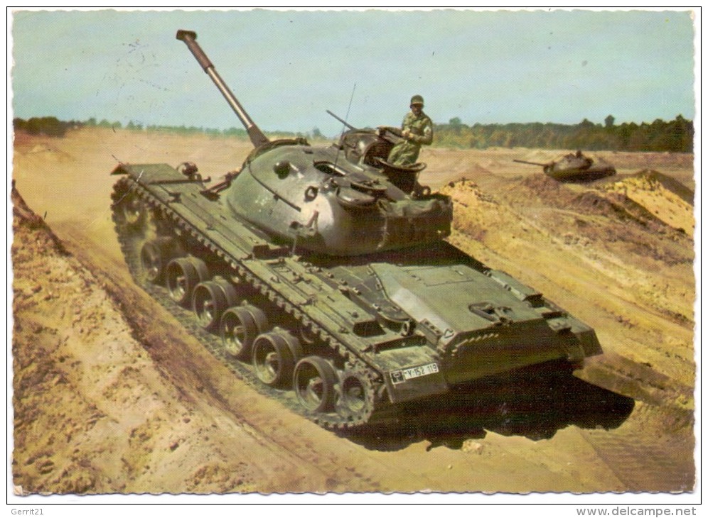 MILITÄR - PANZER / Tank / Chars, BUNDESWEHR M 48 A, 1960 - Ausrüstung