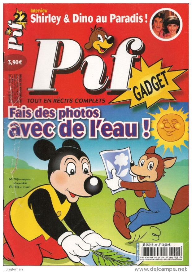 Pif Gadget N° 22 De Mai 2006 - Avec Lobo Tommy, Bâtiment C, Les Robinsons, Kid Cassonade, Lily La Rouge. Revue En BE - Pif & Hercule