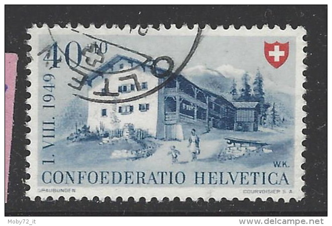 Svizzera - 1949 - Usato/used - Pro Patria - Mi N. 528 - Usati