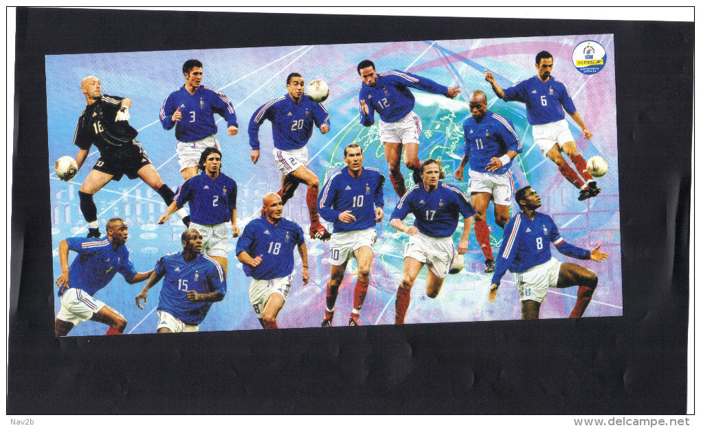 Entier Grande Carte Postale . 2002 . Champions Du Monde . Neuve . - Prêts-à-poster:  Autres (1995-...)