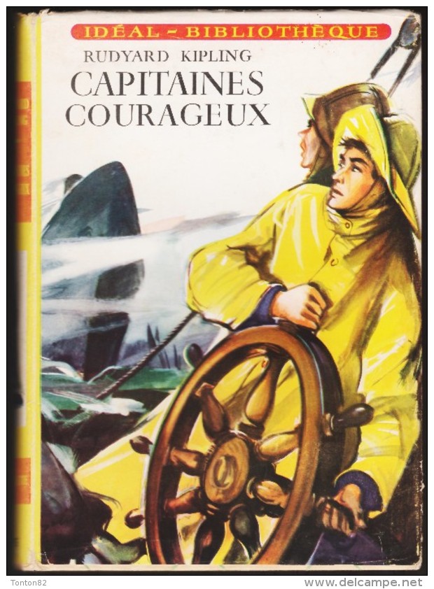 Rudyard Kipling -Capitaines Courageux - Idéal Bibliothèque N° 95 - ( 1955 ) . - Ideal Bibliotheque