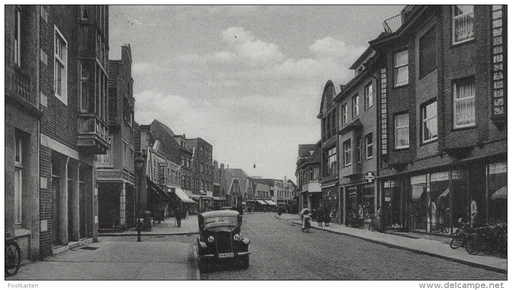 ALTE POSTKARTE NORDHORN HAUPTSTRASSE Ansichtskarte AK Cpa Postcard - Nordhorn