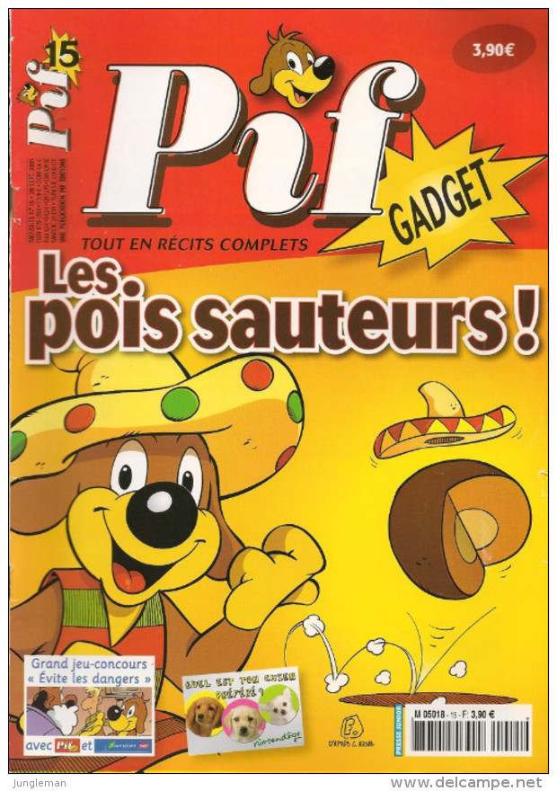 Pif Gadget N° 15 De Sept 2005 - Avec Les Robinsons, Couik, Gâbs, Trelawnay, Circus Story, Kid Franky. Revue En BE - Pif & Hercule