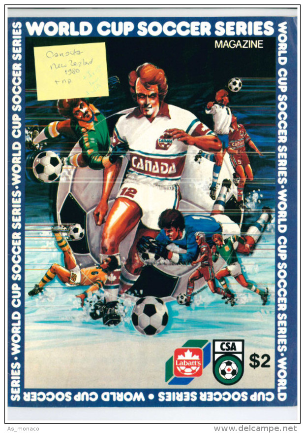 Programme Football 1980 Canada (North America) V Mexico WITH Newspaper Articles ALSO Covers Canada V Irish League / P... - Books