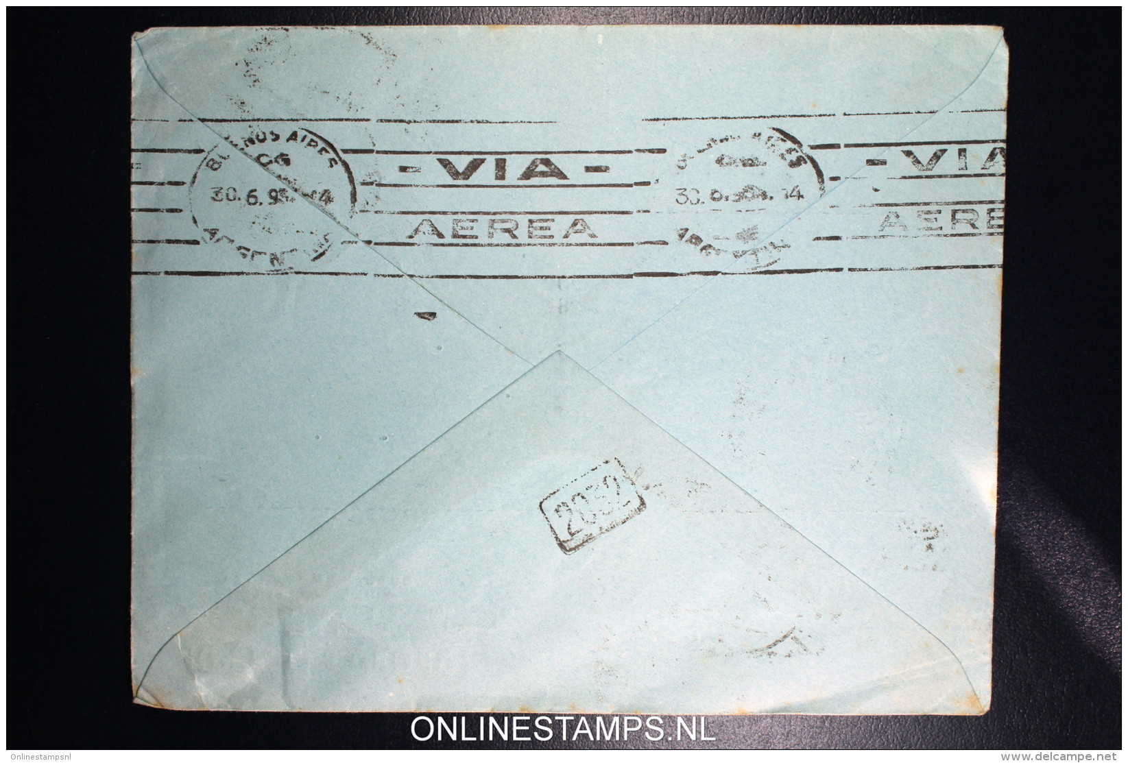 Graf Zeppelin 3. Sudamerikafahrt Sieger 255 A Mixed Stamps.  Cover Rio  To Buenos Aires Argentina - Luchtpost