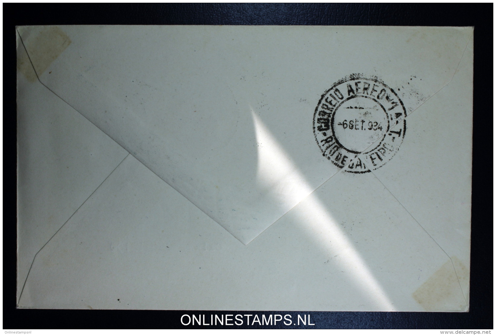 Graf Zeppelin 7. Sudamerikafahrt Sieger 272 D   Cover   Recife  To Rio - Luftpost