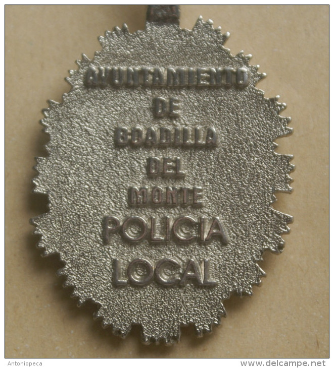 SPAGNA - BOADILLA DEL MONTE POLICIA MEDAL - Espagne