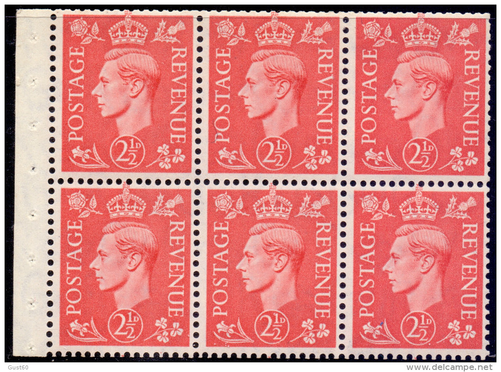 Great Britain 1951 King George VI Pane 507c - Nuovi