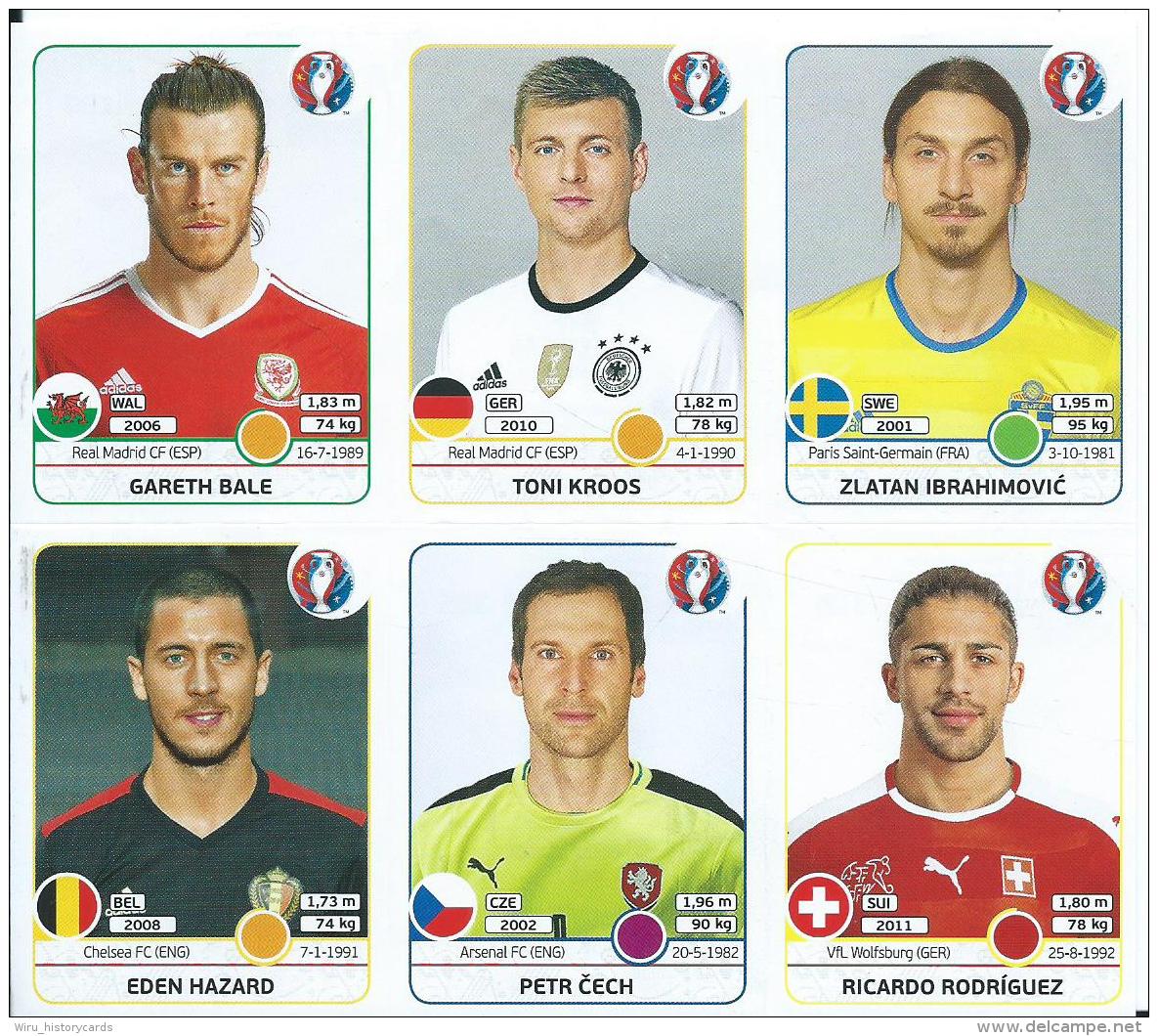 AK 0381  Panini Official Sticker Album UEFA EURO2016 - Neu mit 24 Sticker
