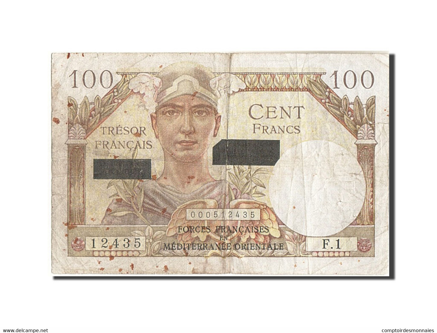 Billet, France, 100 Francs, 1955-1963 Treasury, 1956, Undated (1956), TB - 1955-1963 Tesoro Pubblico