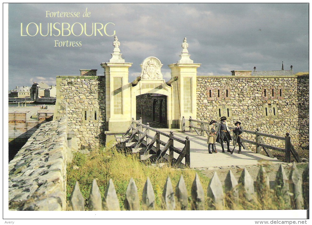 Fortress Louisbourg, Cape Breton, Nova Scotia   France's Last Stronghold In Nova Scotia - Cape Breton