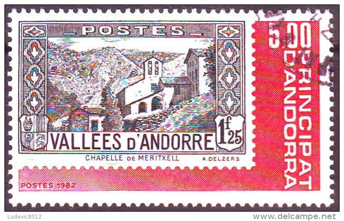 Andorre 1982 Y&t N° 304 Exposition Timbres Andorrans Oblitéré - Oblitérés