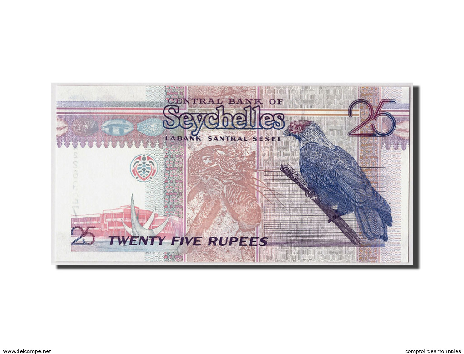 Billet, Seychelles, 25 Rupees, Undated (1998), KM:37, NEUF - Seychellen