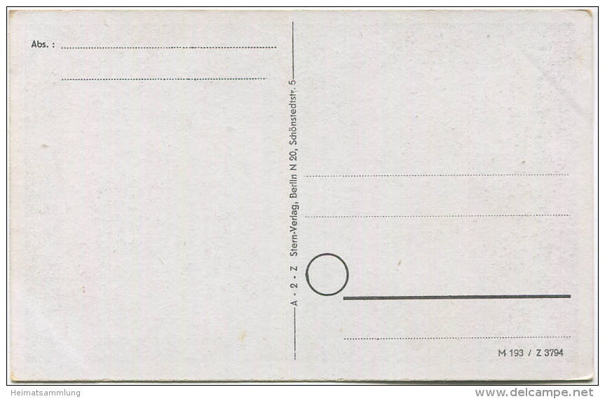 Berlin-Wedding - 37. 38. 40. Und 41. Schule - Stern-Verlag Berlin - Wedding