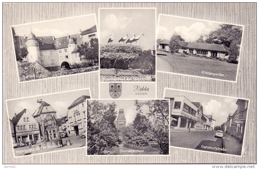 6478 NIDDA, Mehrbild-AK, 196.. - Friedberg