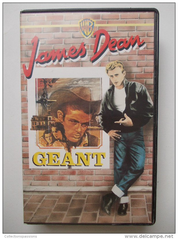 Cassette Vidéo VHS - L'intégrale De James Dean - Lot De 3 Cassettes - - Action & Abenteuer