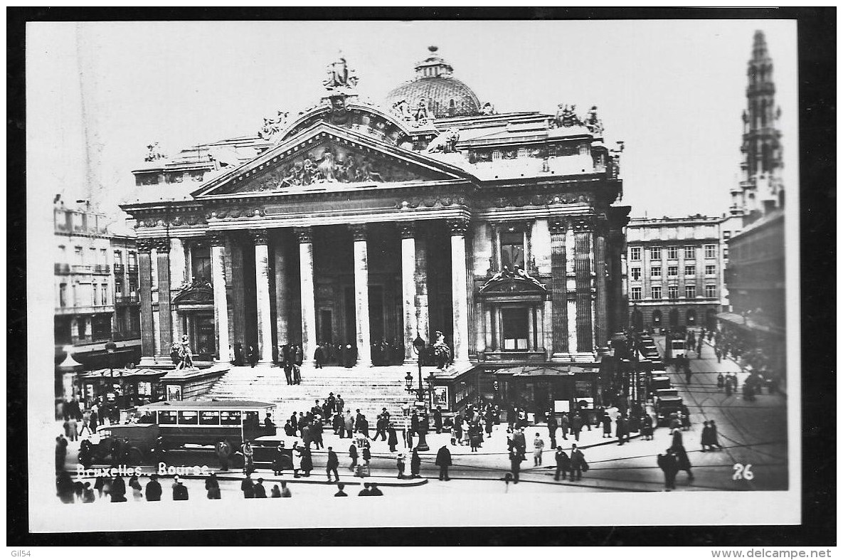 Bruxelles , BOURSE   Hau56 - Marchés