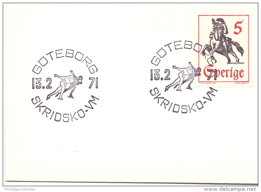 GOTEBORG  ICE SKATING 1971  (M160154) - Kunstschaatsen