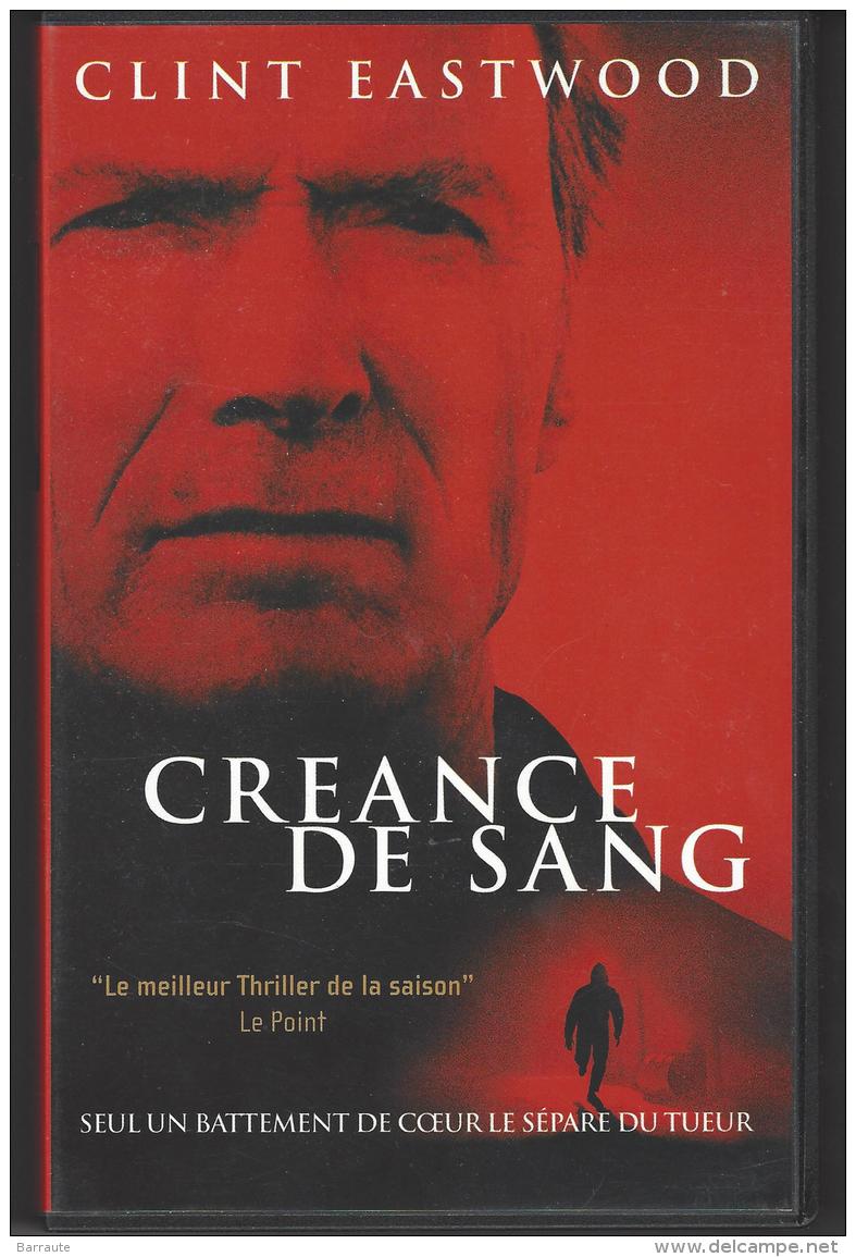 Fillm VHS  CREANCE De SANG Avec CLINT EASTWOOD - Actie, Avontuur