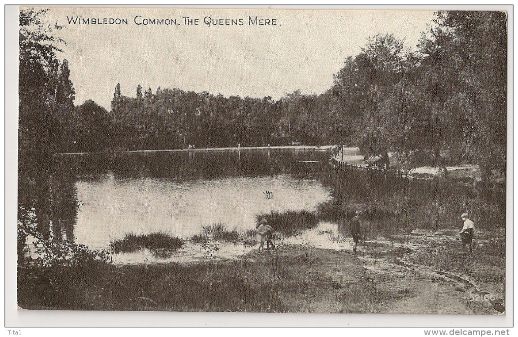 S4638 - Wimbledon Common. The Queens Mere - Londres – Suburbios