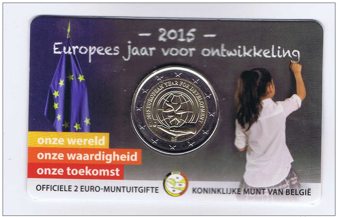 Belgio - 2 Euro Commemorativo Anno 2015 - Sviluppo - Bélgica