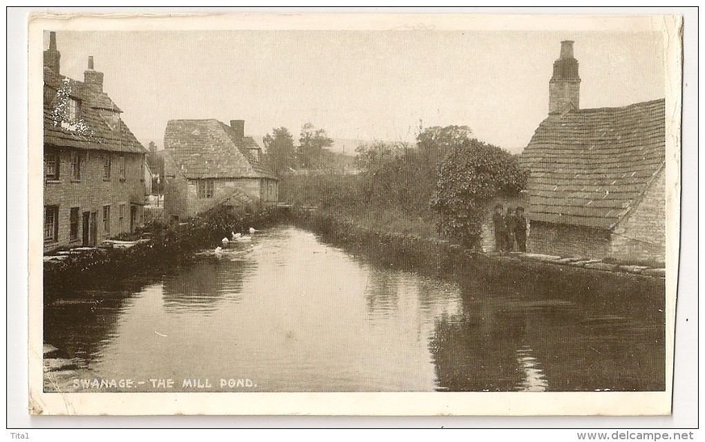 S4642 -Swanage - The Mill Pond - Swanage