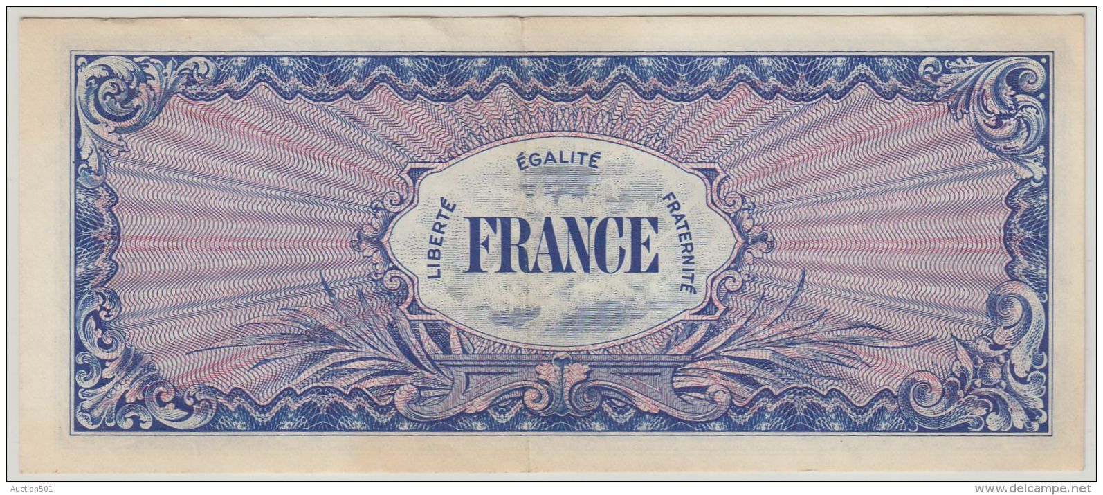 B00424  100 Francs "FRANCE" Série 9 - TTB/SUP - 1945 Verso France