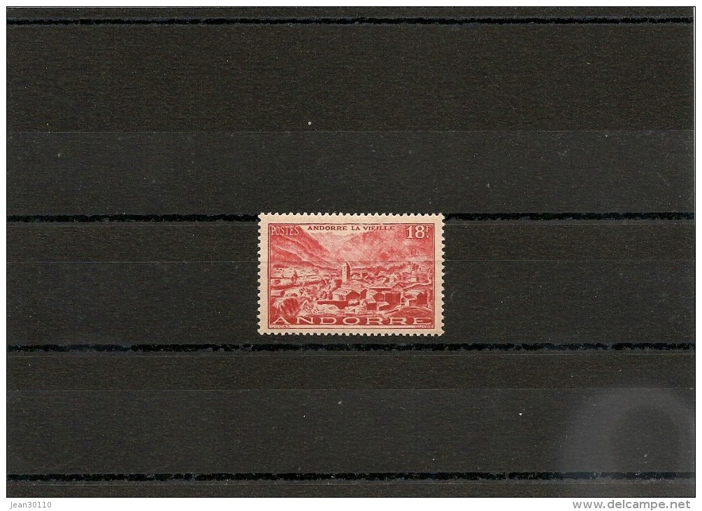 ANDORRE  Année 1948/51 N° Y/T : 134** Côte : 32,00 € - Neufs