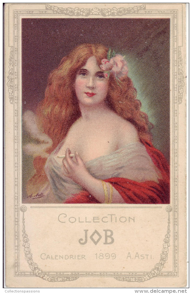 - ILLUSTRATEURS - Collection JOB - Calendrier 1899 - A. Asti - - Asti