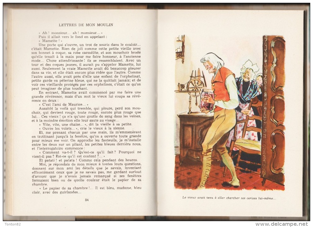 Alphonse Daudet - LETTRES De Mon Moulin - Idéal Bibliothèque N° 112 - ( 1952 ) . - Ideal Bibliotheque