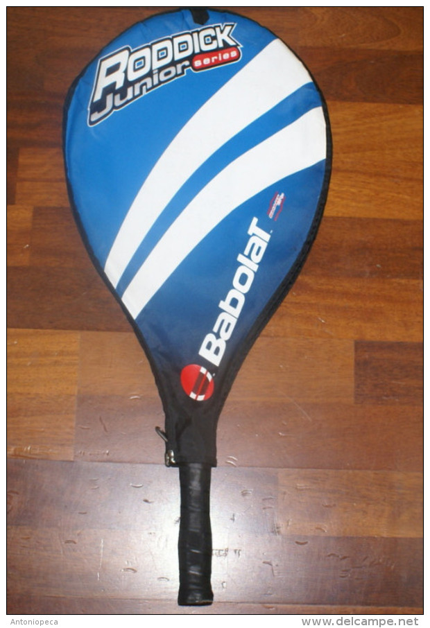 BABOLAT RODDICK 145 JUNIOR TENNIS RACKET, USED - Abbigliamento, Souvenirs & Varie