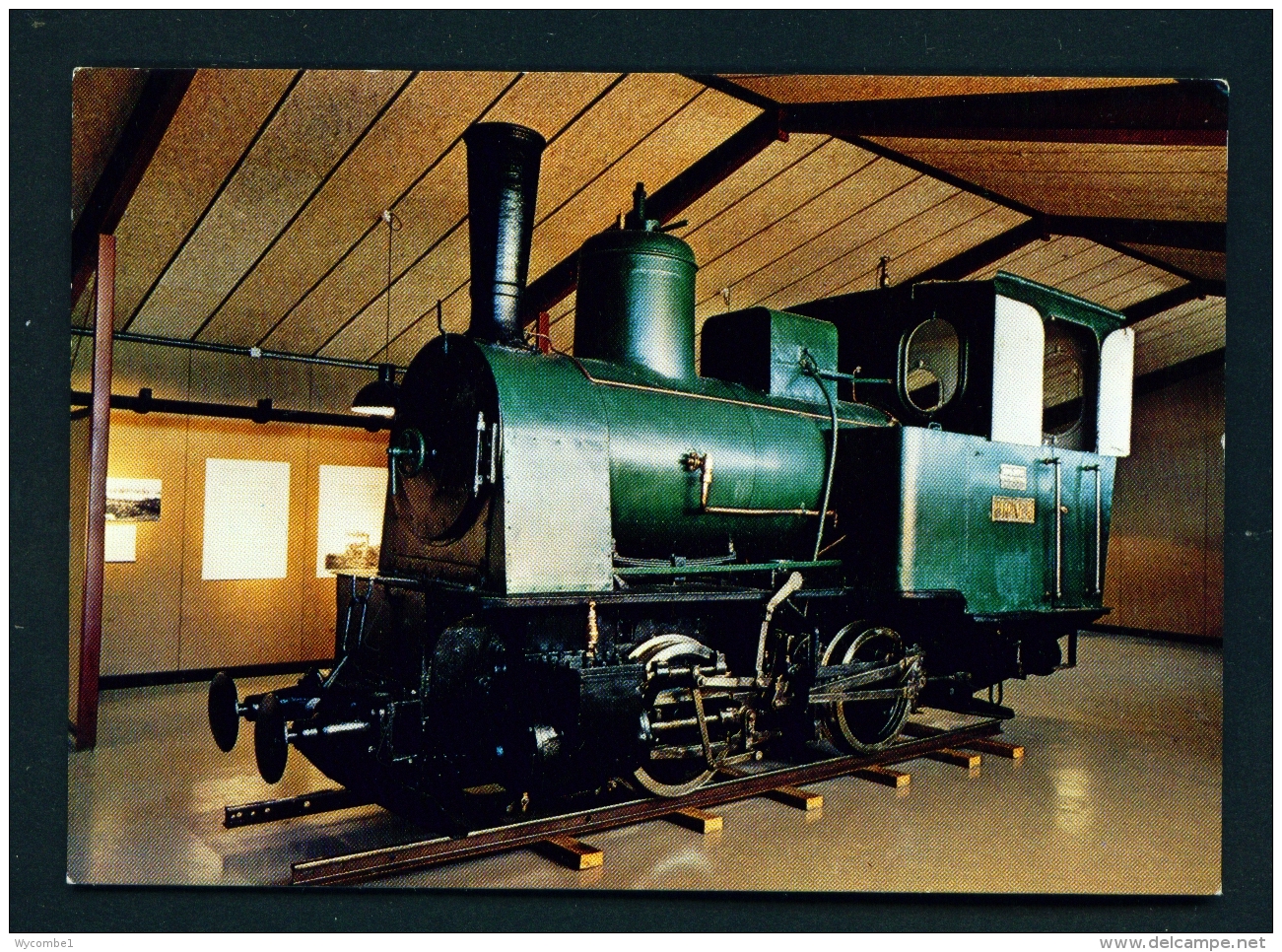 ICELAND  -  Reykjavik Museum  Steam Locomotive Used In Building The Harbour In 1913  Unused Postcard - Iceland