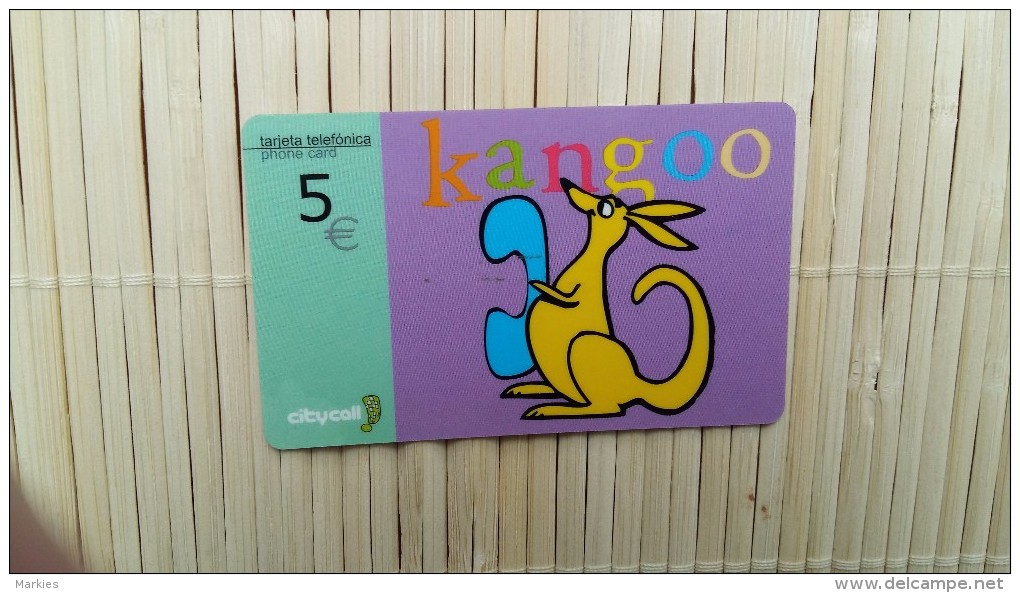 Prepaidcard Spain Kangoo  Used - Telefonica