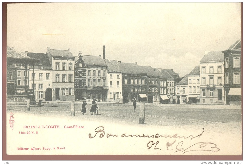 Cpa Braine Le Comte  1904 - Braine-le-Comte