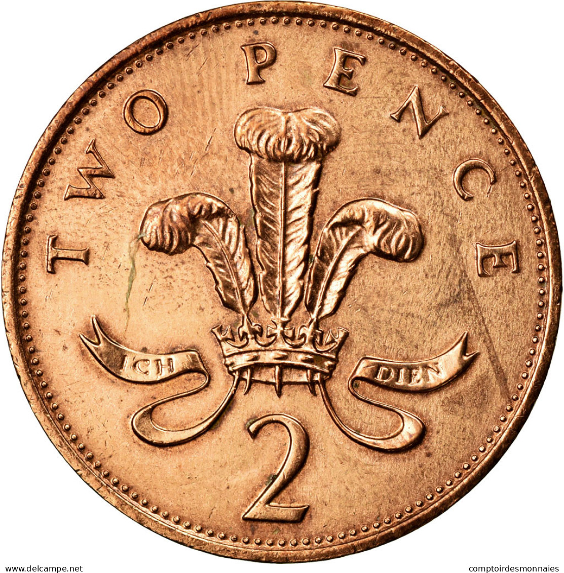Monnaie, Grande-Bretagne, Elizabeth II, 2 Pence, 1985, TTB, Bronze, KM:936 - 2 Pence & 2 New Pence
