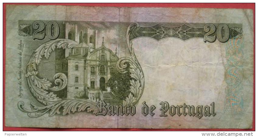 20 (Vinte) Escudos 1964 (WPM 167) - Portugal