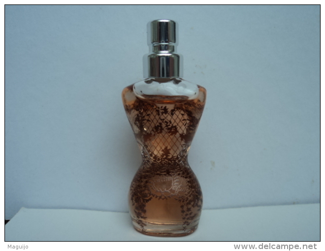 GAULTIER " CLASSIQUE  COLLECTION  :CORSET  RESILLE  "MINI EDP  3,5 ML  LIRE ET VOIR !! - Miniatures Femmes (sans Boite)