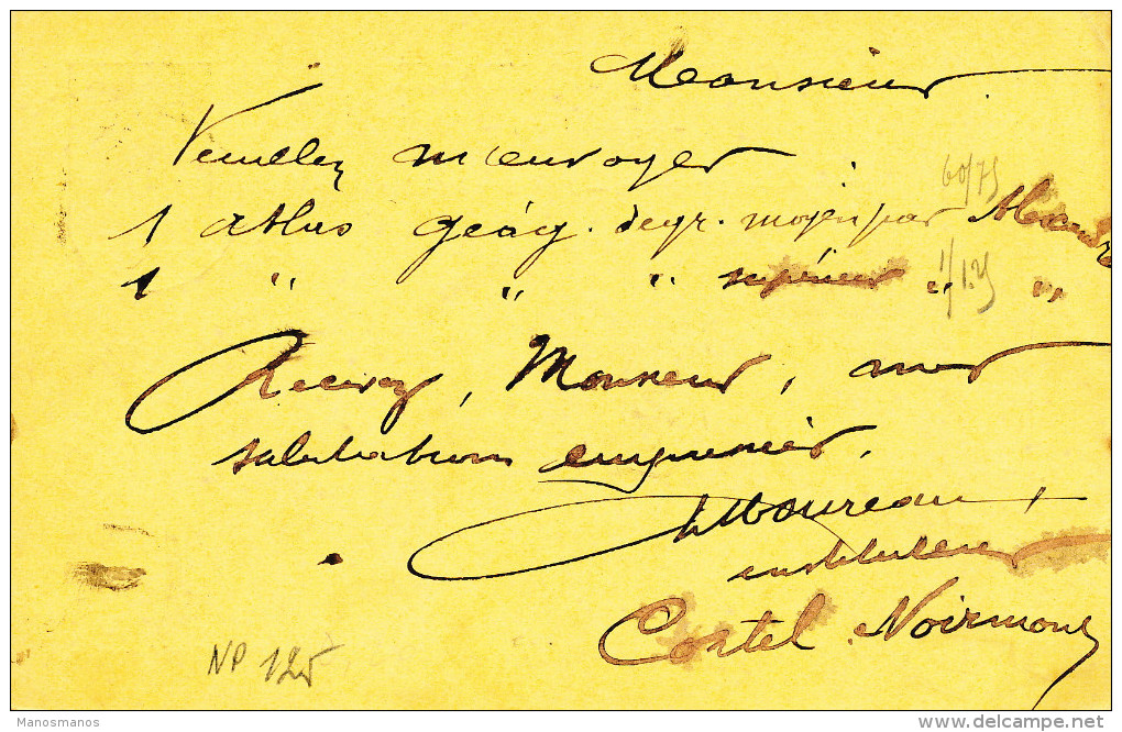 413/24 - Entier Postal Armoiries CHASTRE VILLEROUX 1910 Vers LIEGE - RARE Origine Manuscrite CORTIL NOIRMONT - Tarjetas 1909-1934