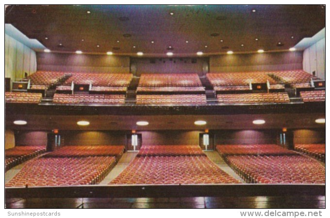 Interior Greensboro War Memorial Auditorium Greensboro North Carolina - Greensboro