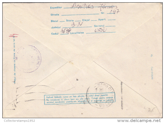 40055- TARGOVISTE- DEALU MONASTERY, COVER STATIONERY, 1992, ROMANIA - Abdijen En Kloosters