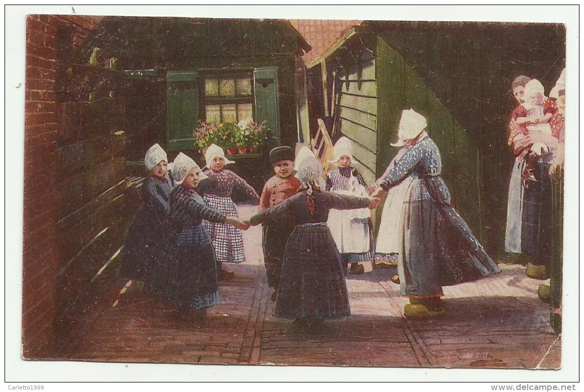 VOLENDAM RONDEDANS VIAGGIATA 1909 FP - Volendam