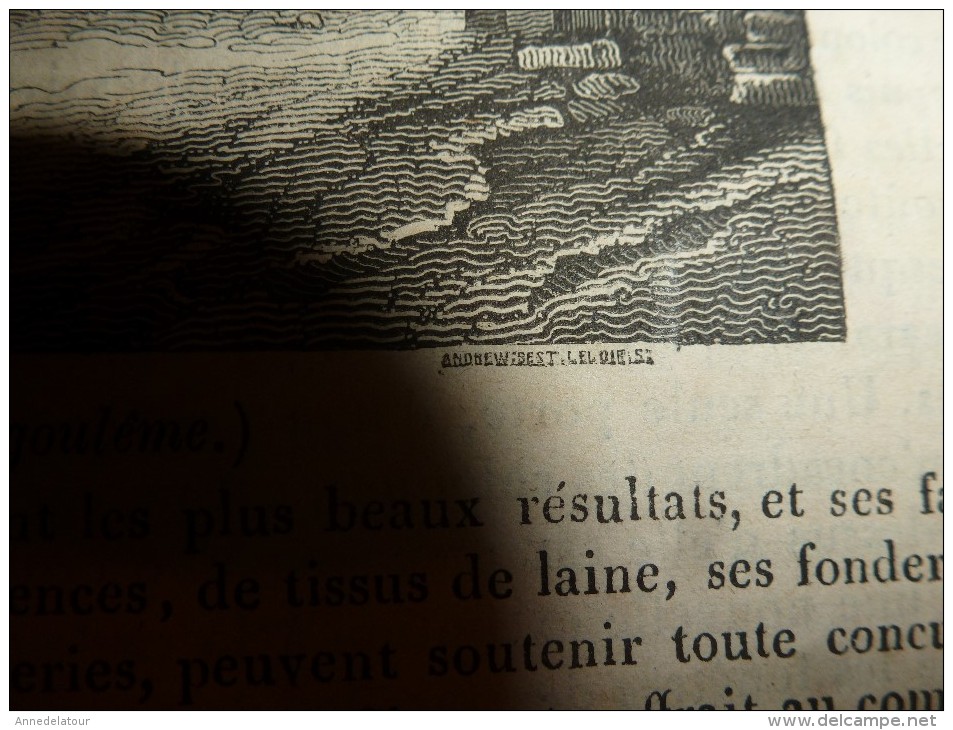 1835 LM :Angoulème;L'areg De L'Inde;Philippe 1er;Origine Mythologique De La Seine;Décomposition De La Lumière;NEWTON à - Autres & Non Classés