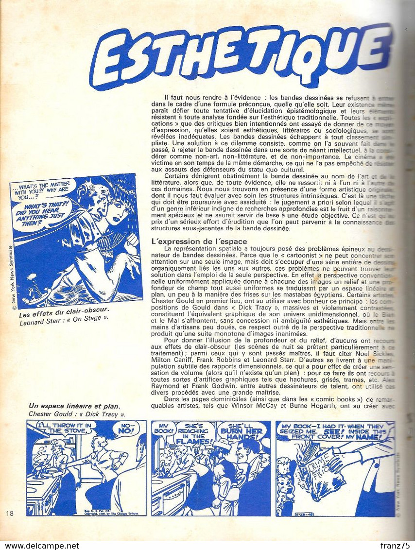 Spécial B.D.-Informations Et Documents-Collectif-1974-état Correct - Press Books