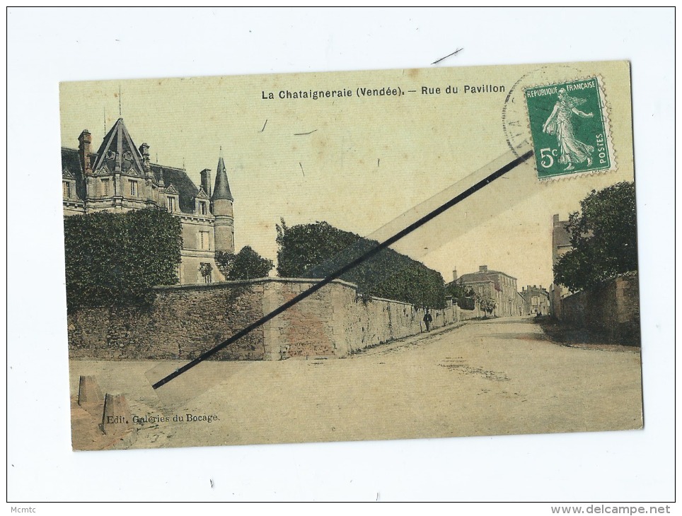 CPA  - La Chataigneraie  -  Rue Du Pavillon - La Chataigneraie