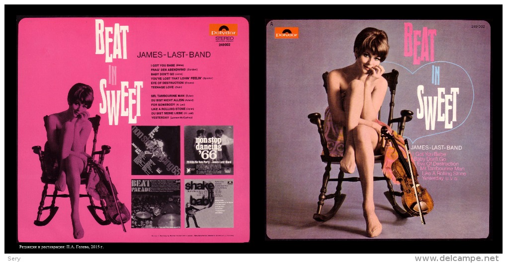 Superlimited Edition CD James Last. BEAT IN SWEAT - Disco, Pop