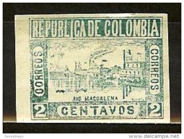 COLOMBIA 1902.05.02 [170g-2] Vistas De Cartagena Y Barranquilla. 9a. Emision. Guerra De Los Mil Días - Colombie