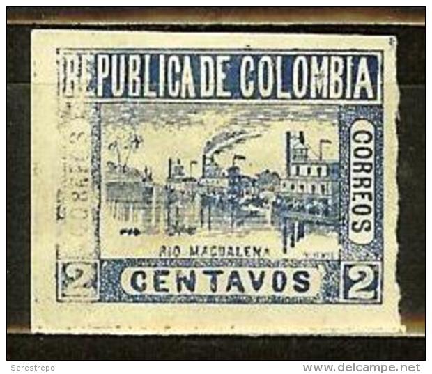 COLOMBIA 1902.05.02 [171g-2] Vistas De Cartagena Y Barranquilla. 9a. Emision. Guerra De Los Mil Días - Kolumbien
