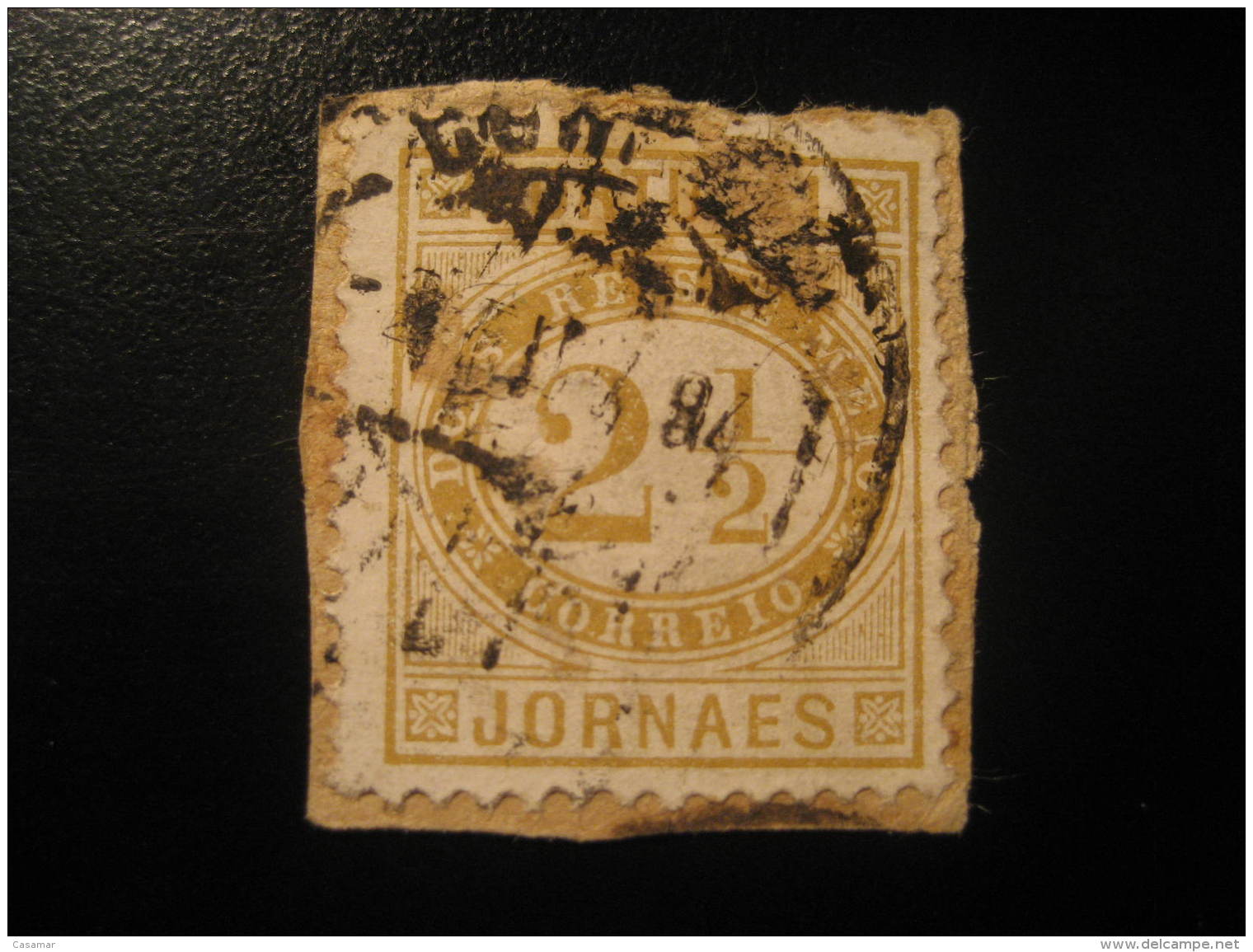 JORNAES Stamp On Piece Revenue Fiscal Tax Postage Due Official PORTUGAL - Gebraucht